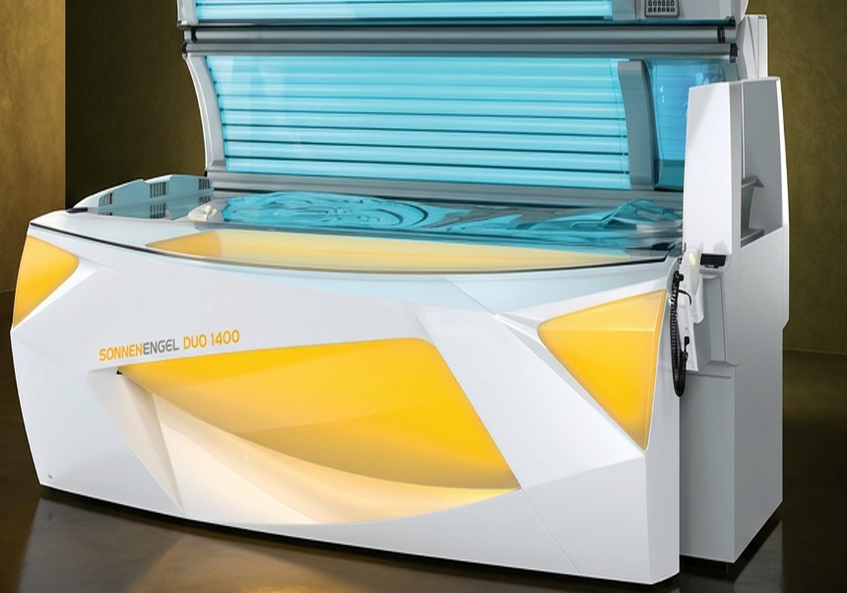 Sonnenengel 1400 Duo – Liegefläche und Bedienbereich